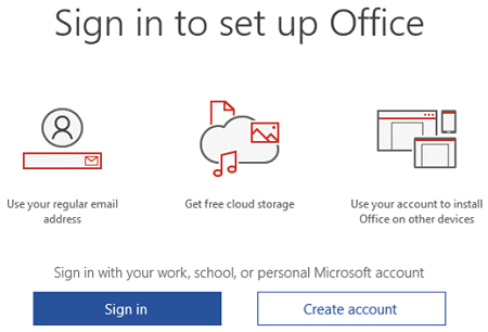 sign in office 365