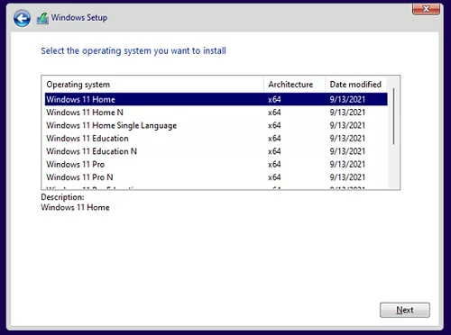 install windows 10/11 over a network via pxe boot